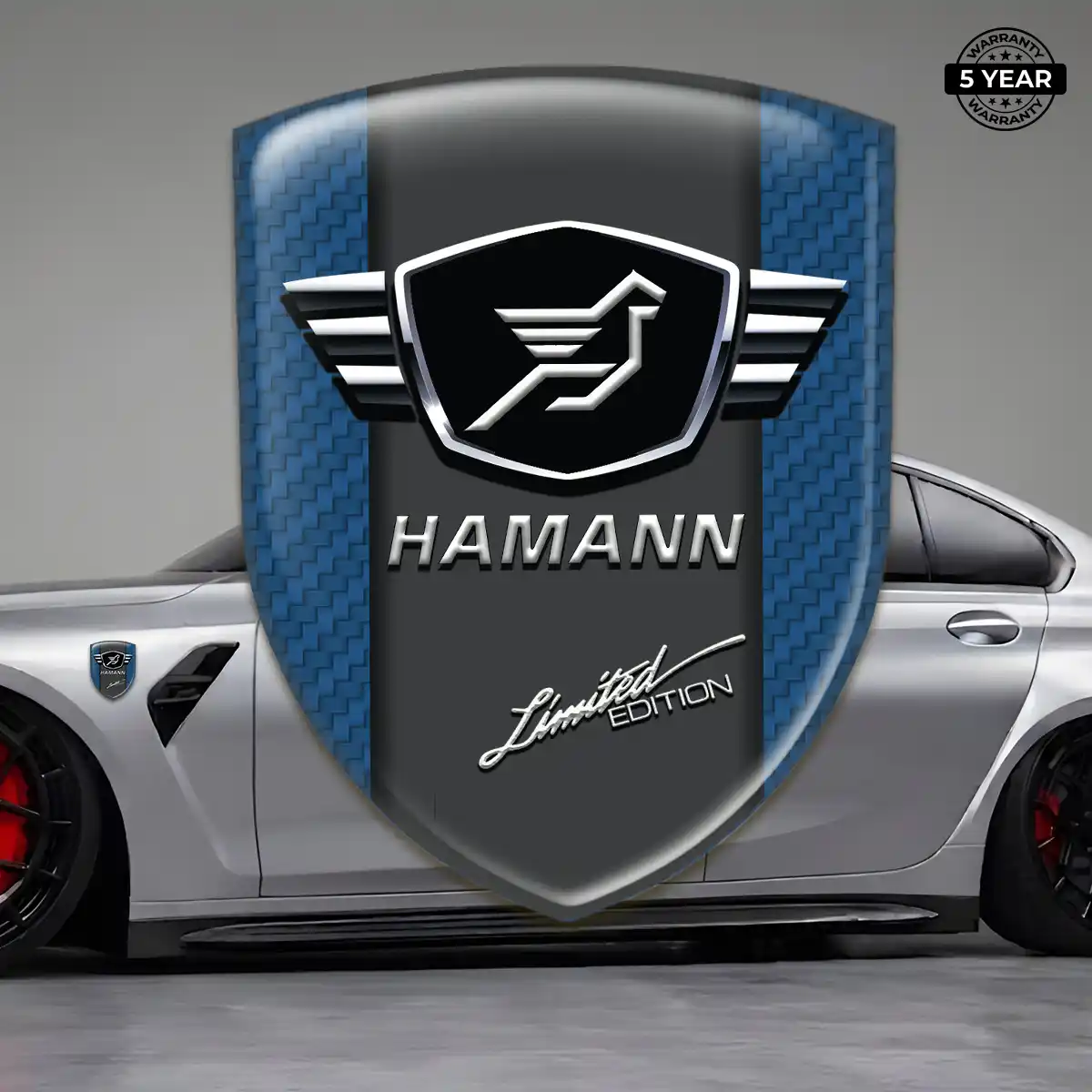Hamman Automotive Emblem Sticker Interior Luxe