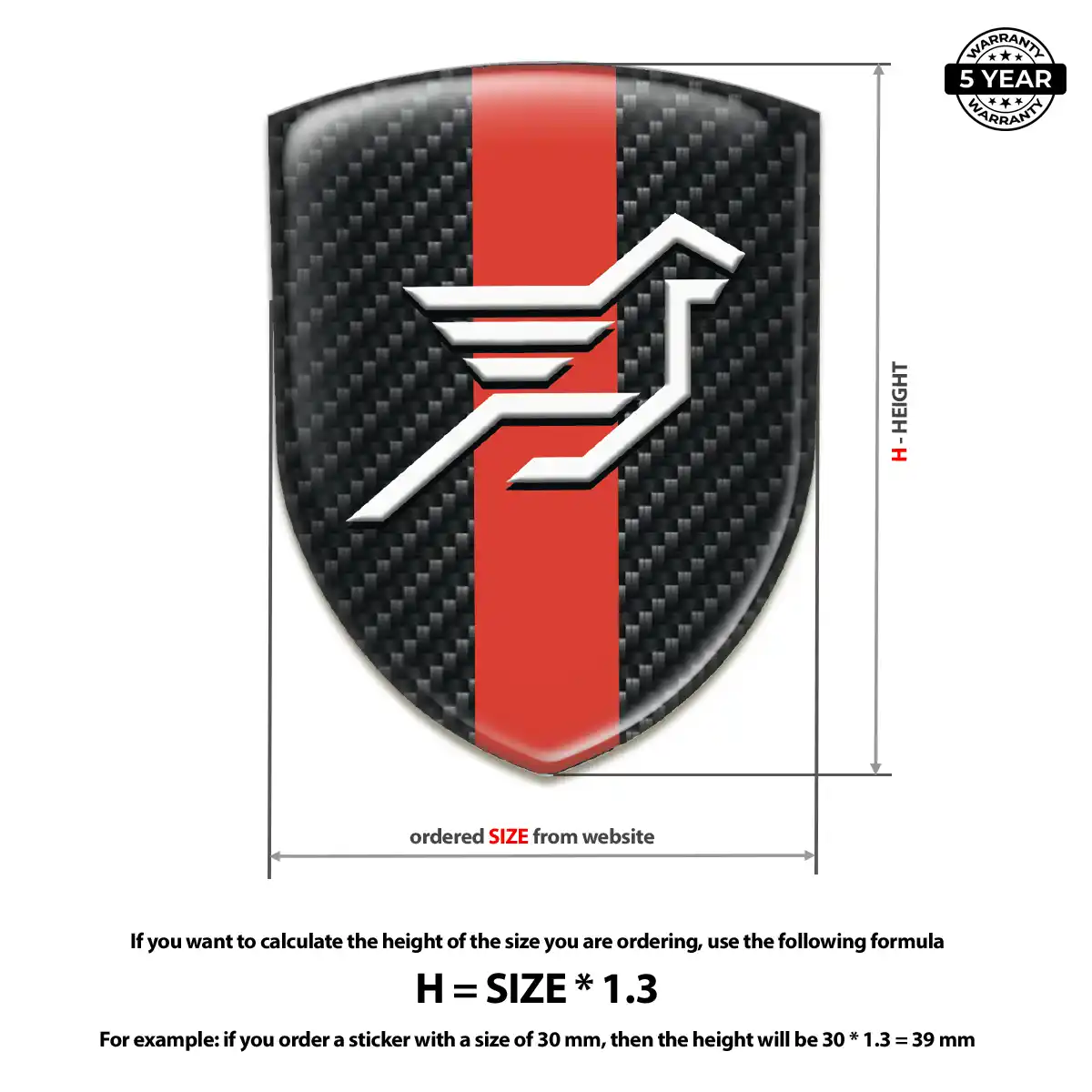 Hamman Automotive Emblem Sticker Noble Edition