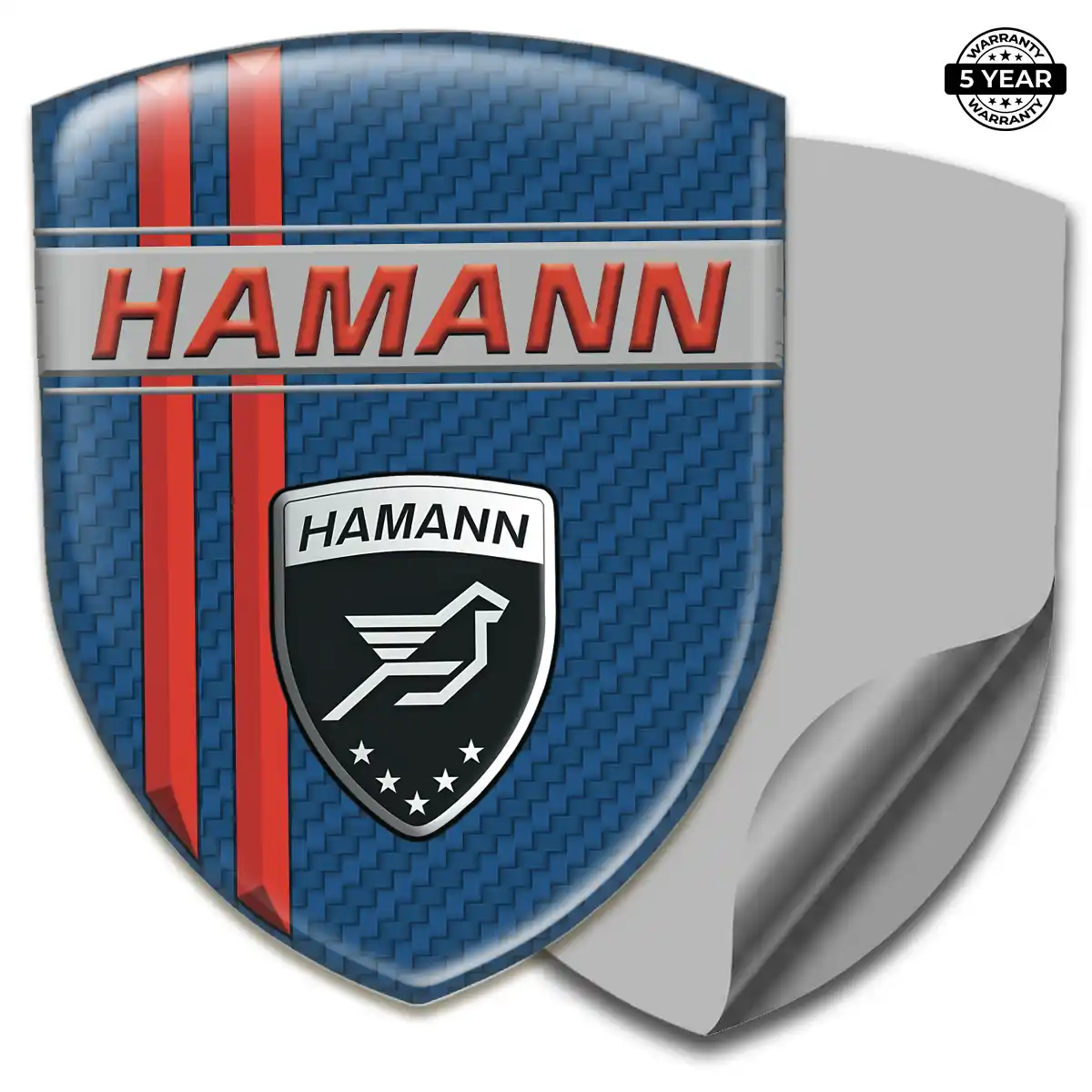 Hamman Automotive Emblem Sticker Refined Design