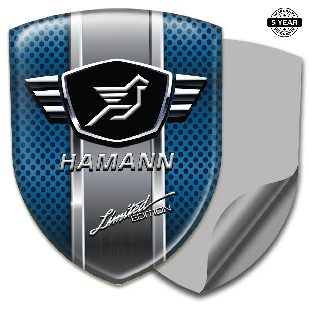 Hamman Automotive Emblem Sticker Resin Elite