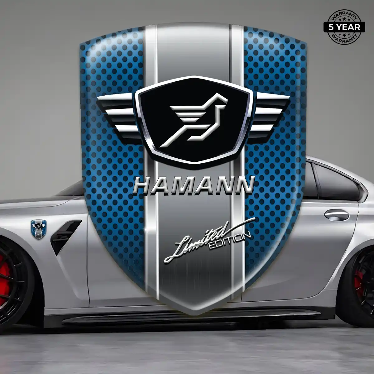 Hamman Automotive Emblem Sticker Resin Elite