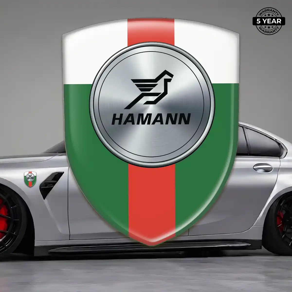 Hamman Automotive Emblem Sticker Signature Grade