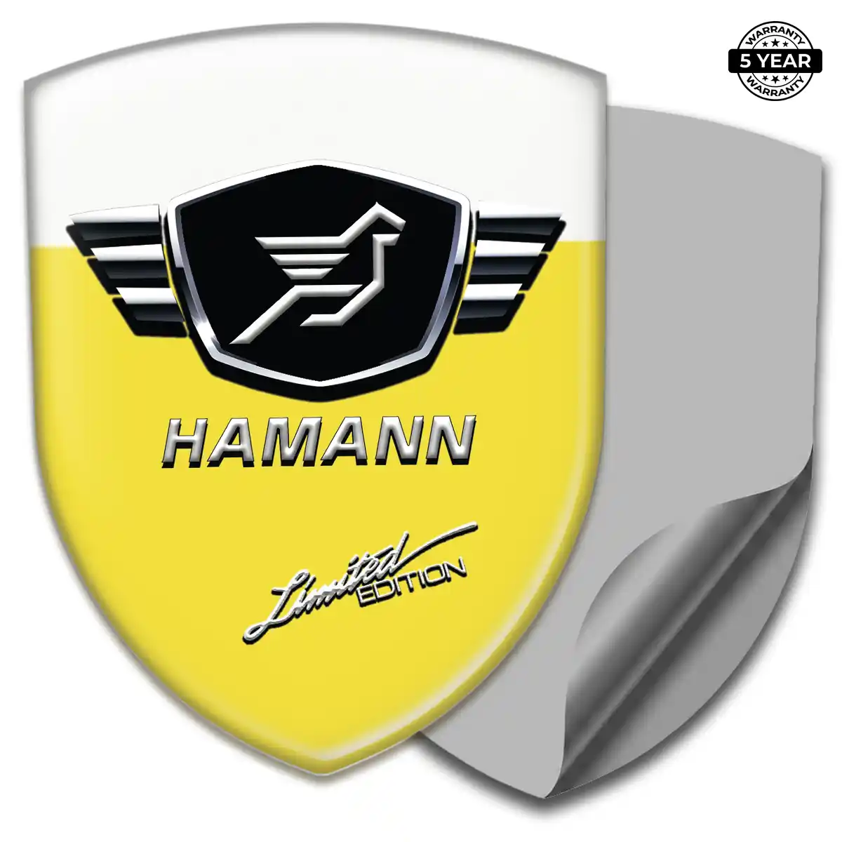 Hamman Automotive Emblem Sticker Sleek Style