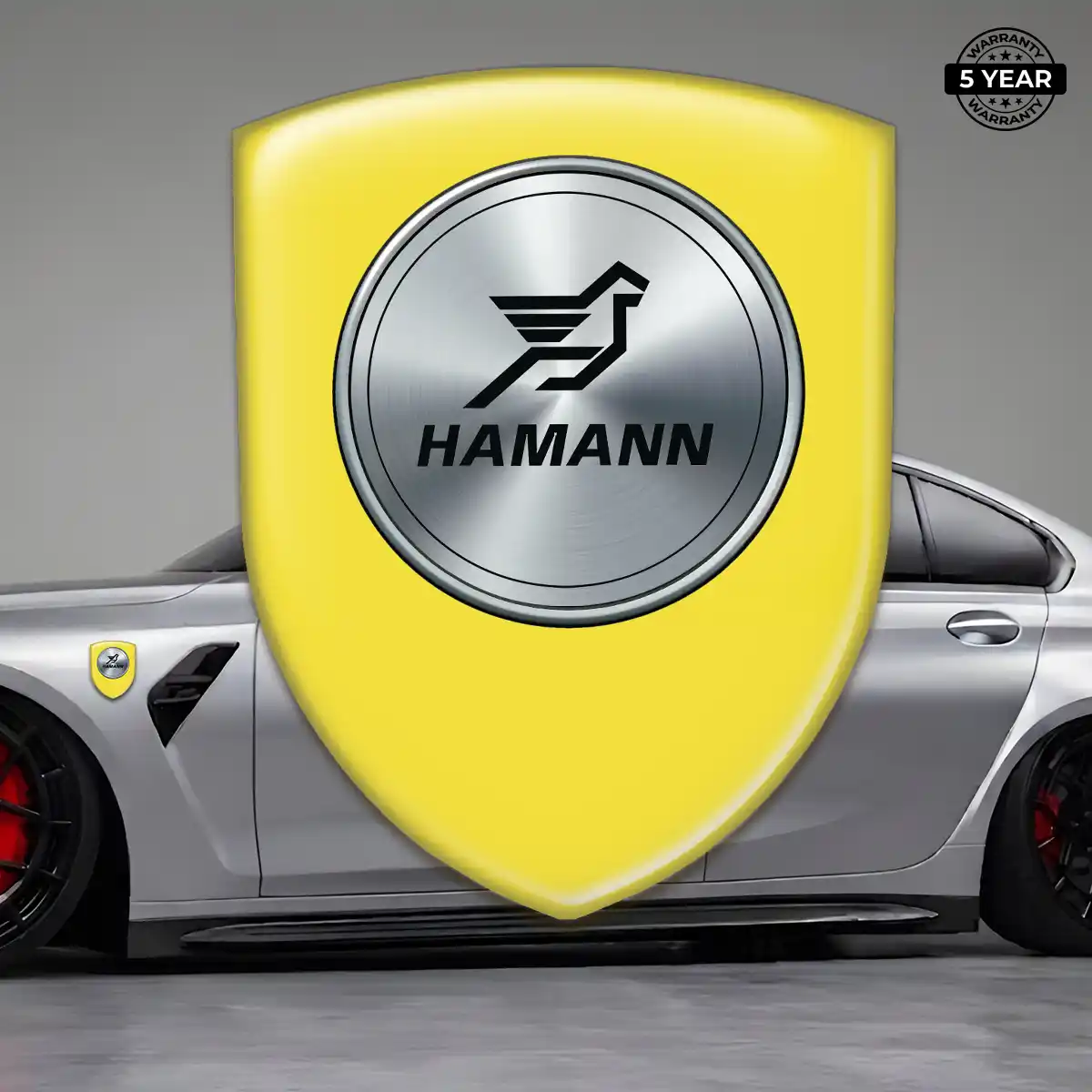 Hamman Automotive Logo Sticker Interior Luxe