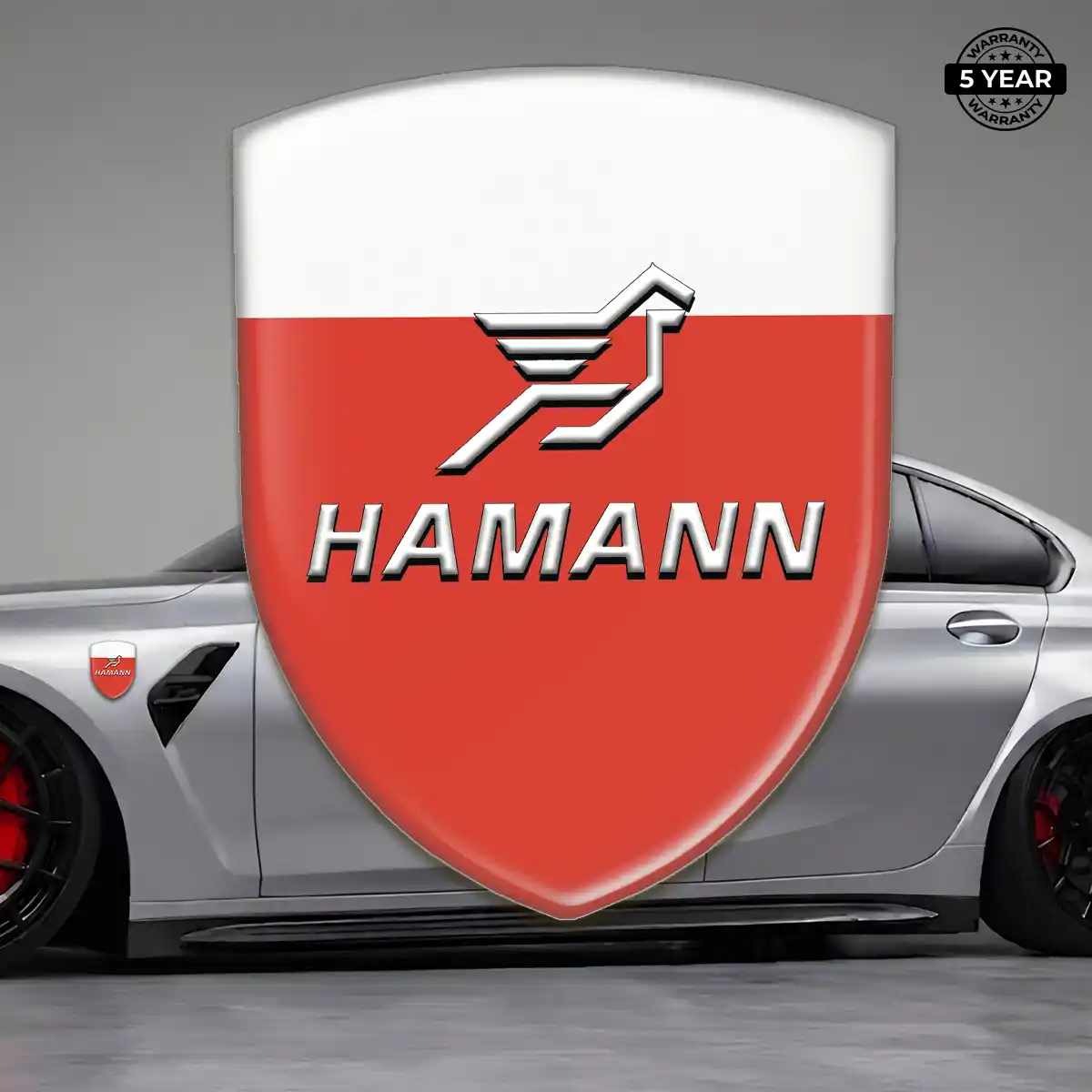 Hamman Automotive Logo Sticker Refined Design