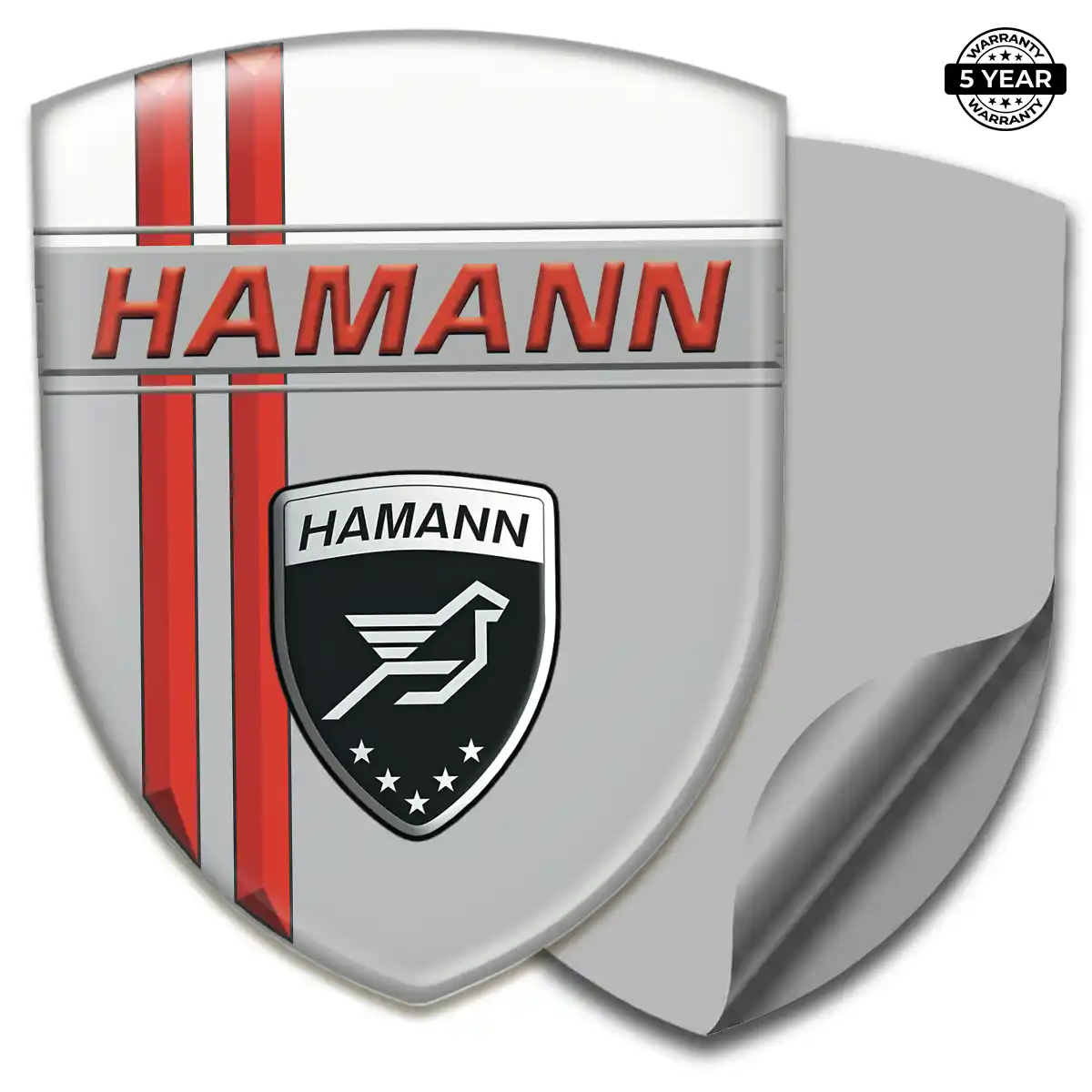 Hamman Automotive Logo Sticker Resin Luxe