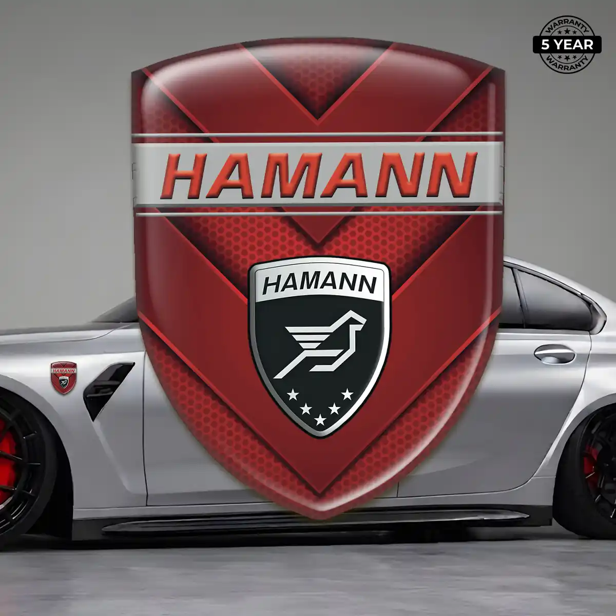Hamman Automotive Logo Sticker Signature Grade