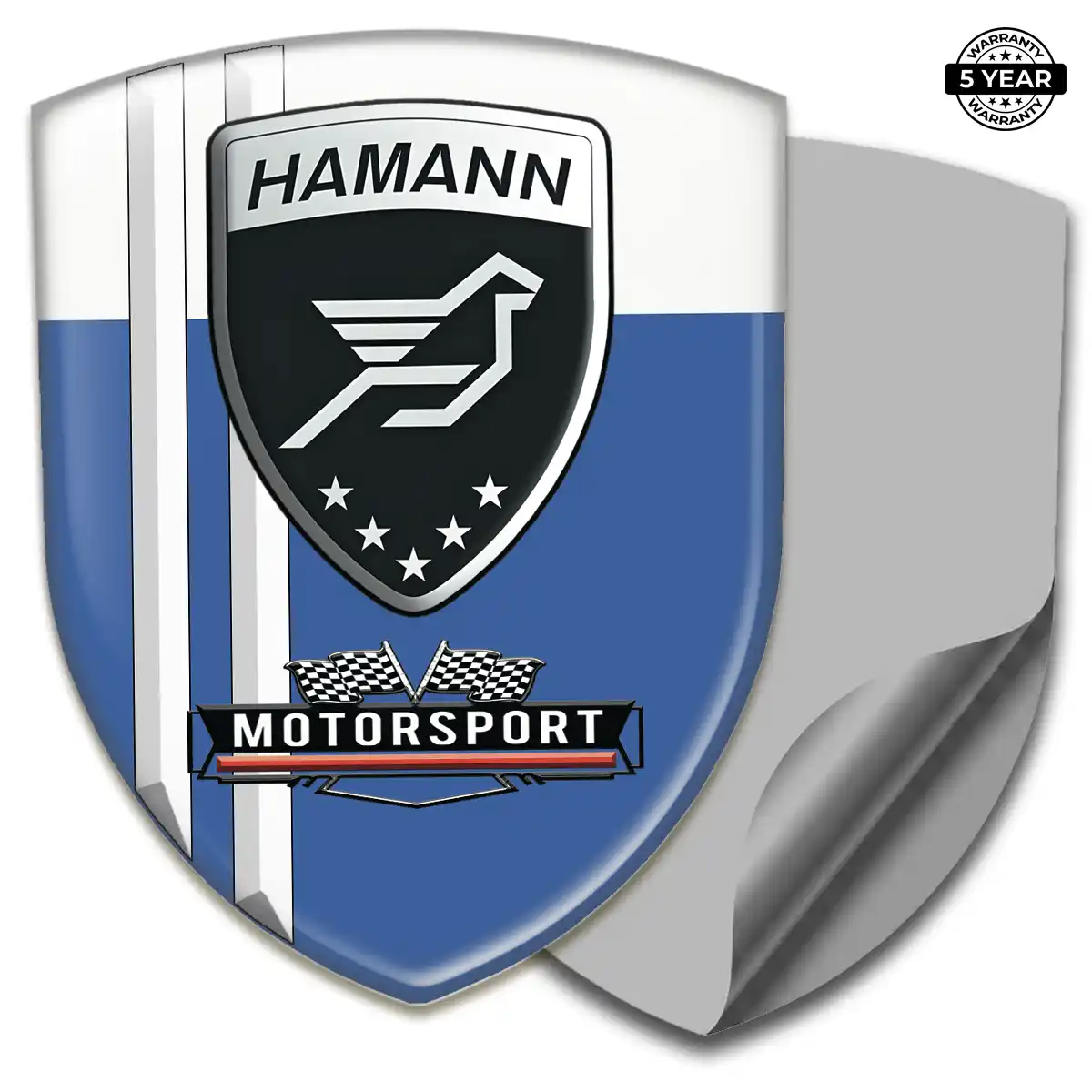Hamman Automotive Logo Sticker Sleek Style