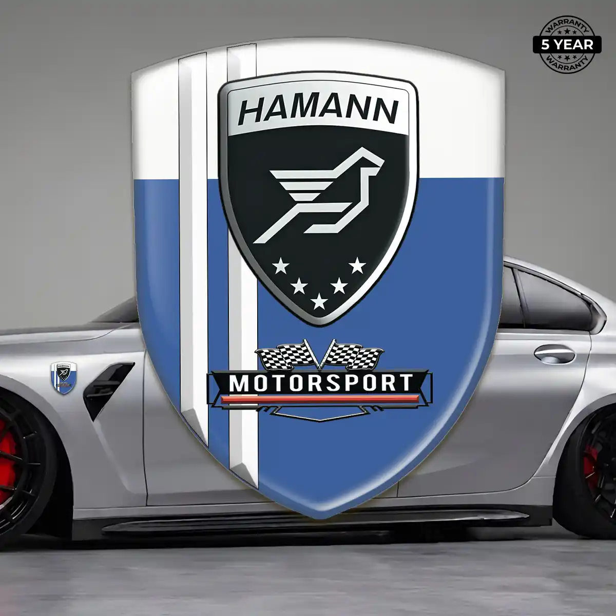 Hamman Automotive Logo Sticker Sleek Style