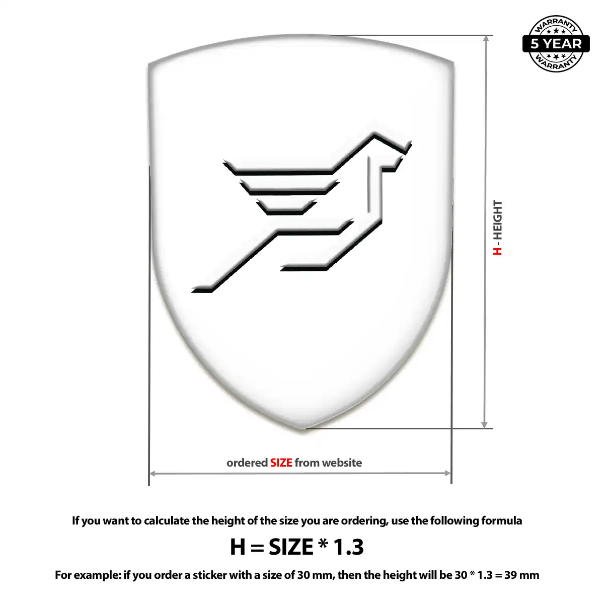 Hamman Automotive Resin Decal Exterior Luxe