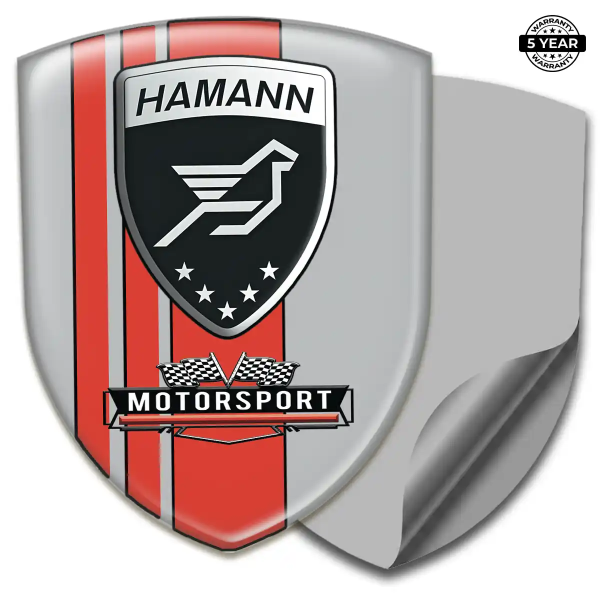 Hamman Automotive Resin Decal Premium Dome