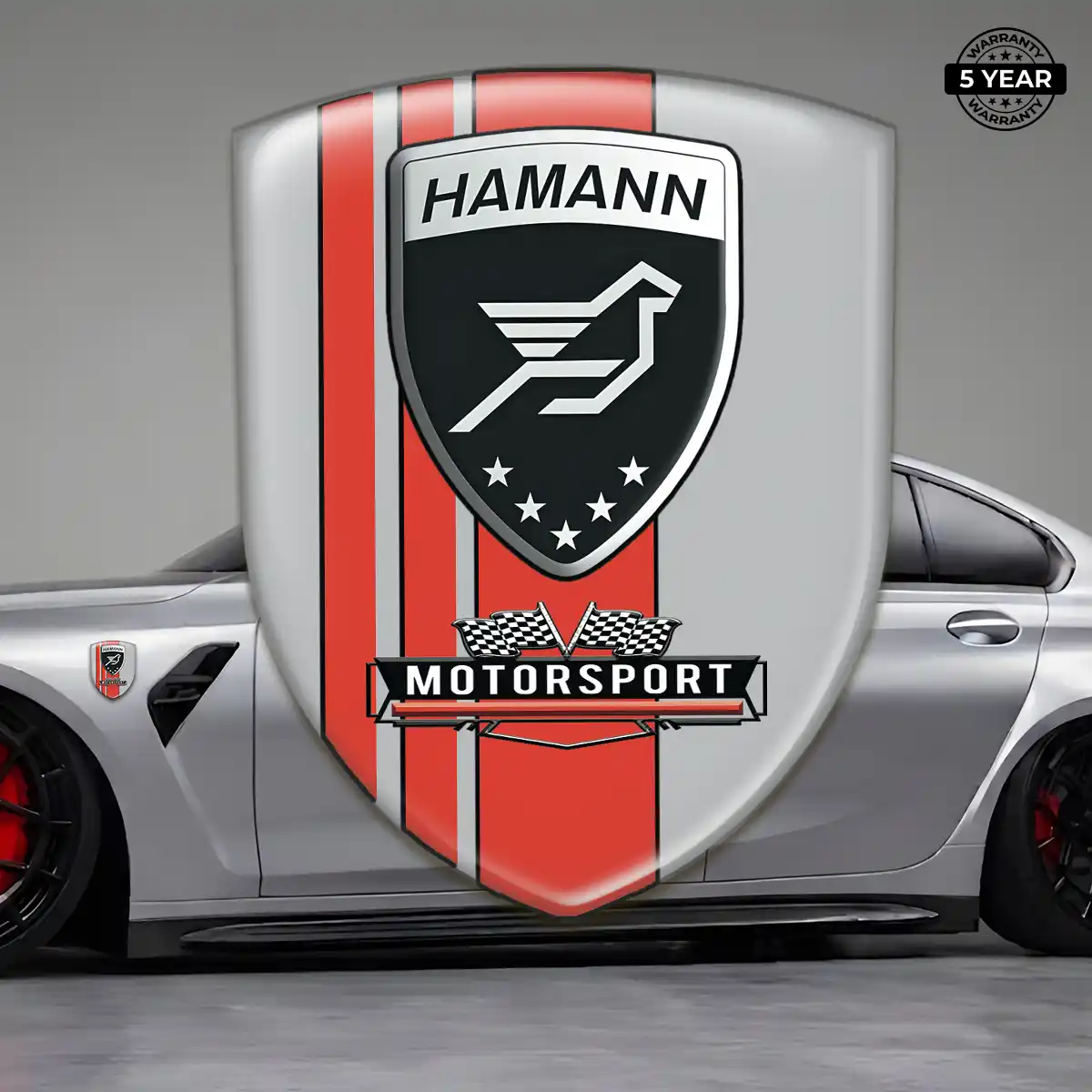 Hamman Automotive Resin Decal Premium Dome