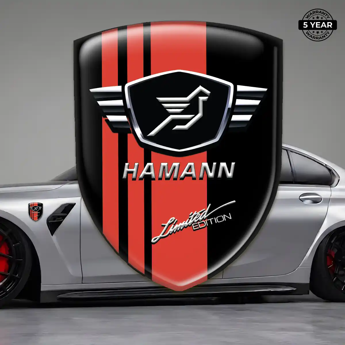 Hamman Automotive Resin Decal Prime Quality