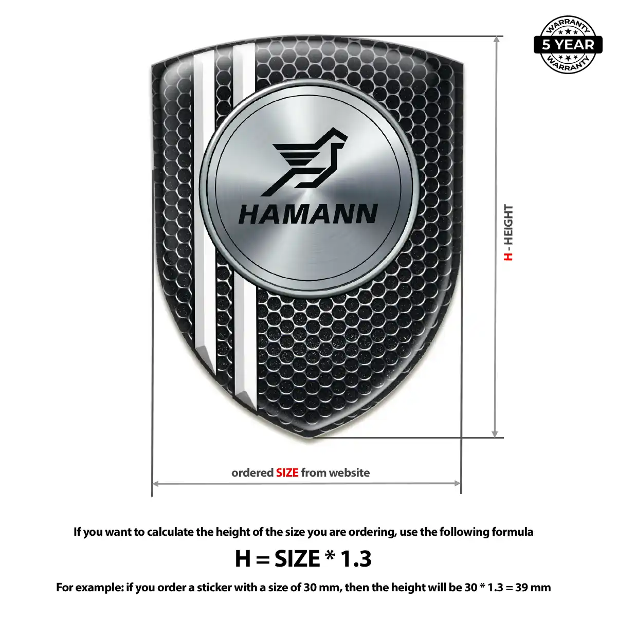 Hamman Automotive Resin Decal Resin Elite