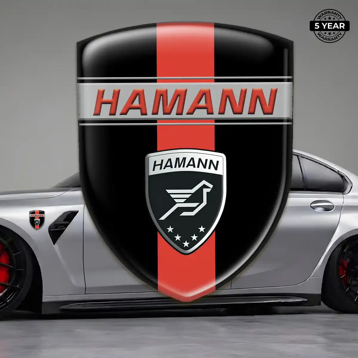 Hamman Automotive Resin Decal Sleek Style