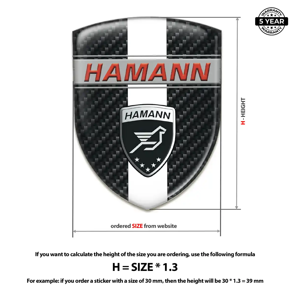 Hamman Badge Performance Style