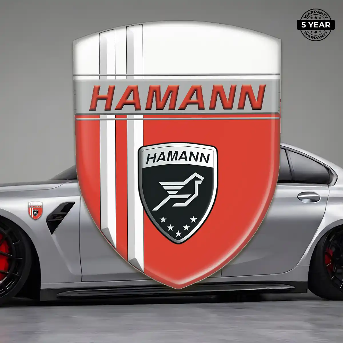 Hamman Badge Resin Luxe
