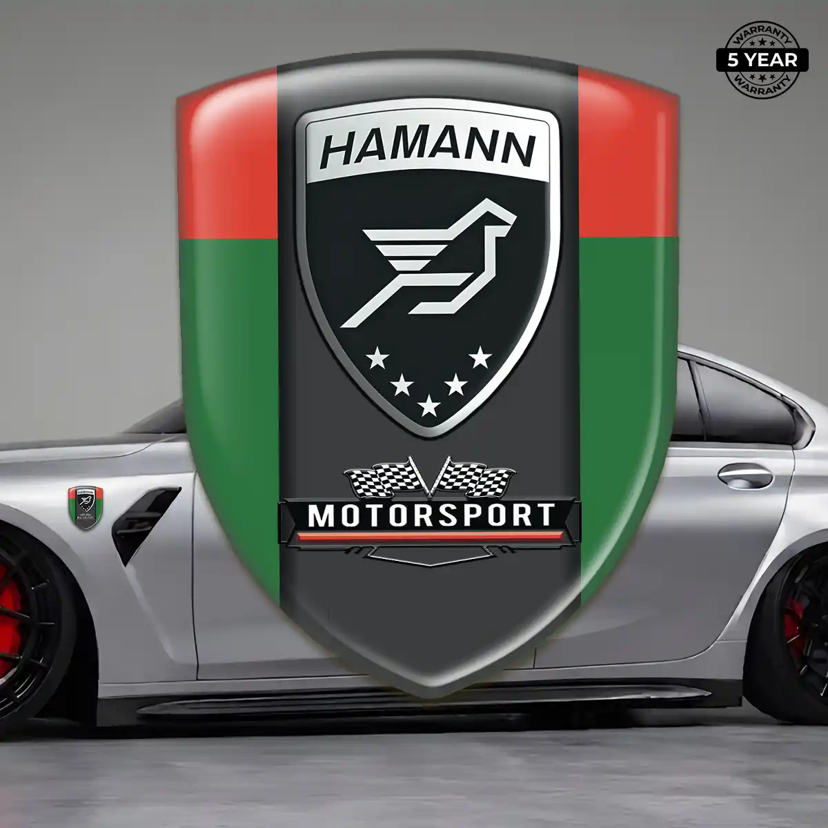 Hamman Car Badge Sticker Cabin Style