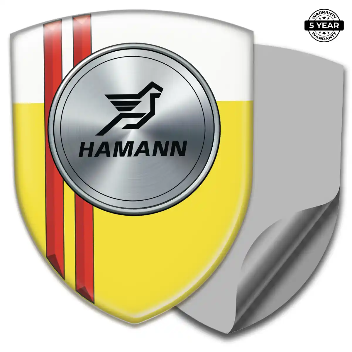 Hamman Car Badge Sticker Elite Finish