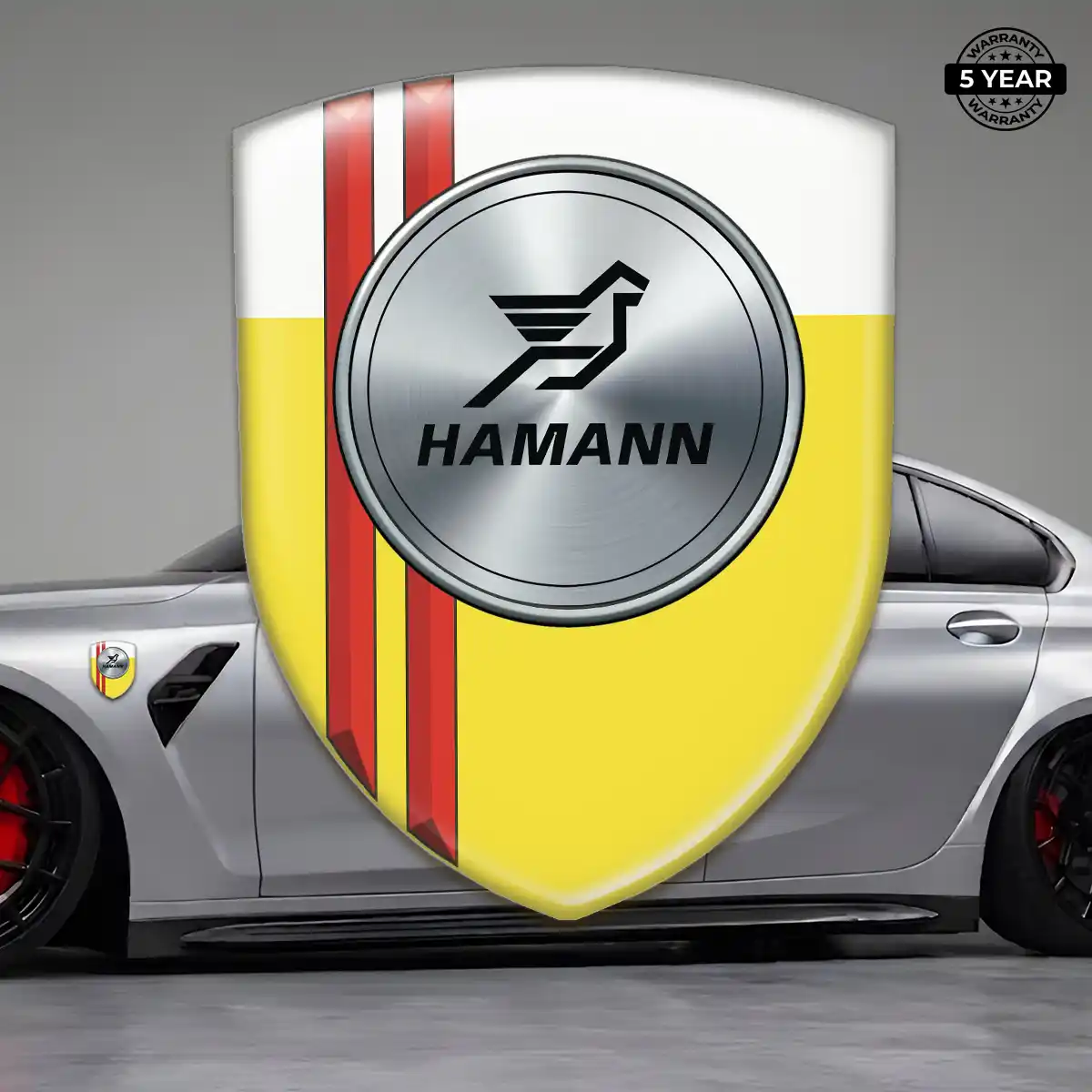 Hamman Car Badge Sticker Elite Finish
