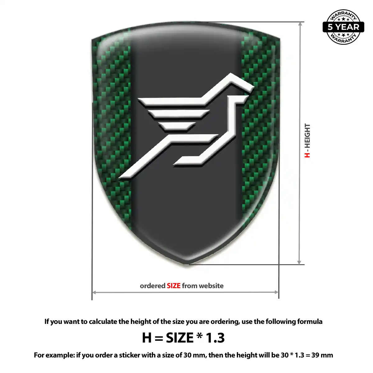 Hamman Car Badge Sticker Prime Quality