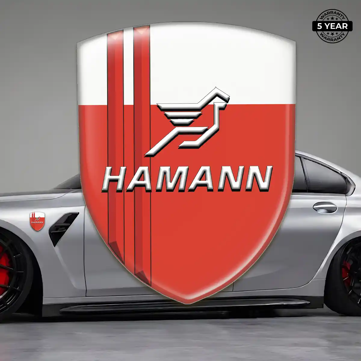 Hamman Car Badge Sticker Refined Design