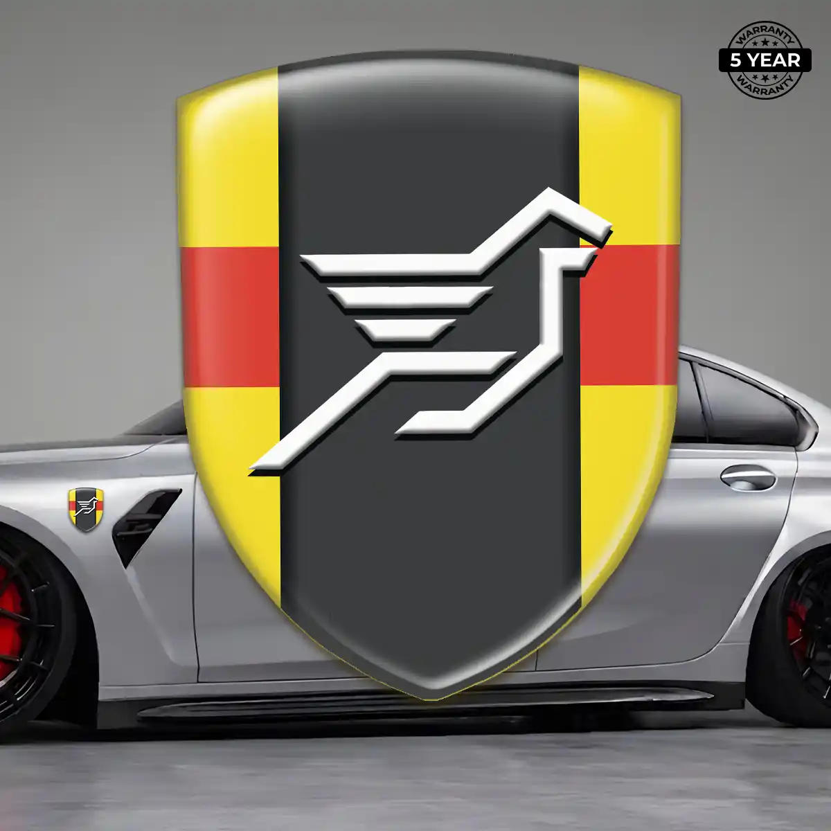 Hamman Car Badge Sticker Resin Luxe