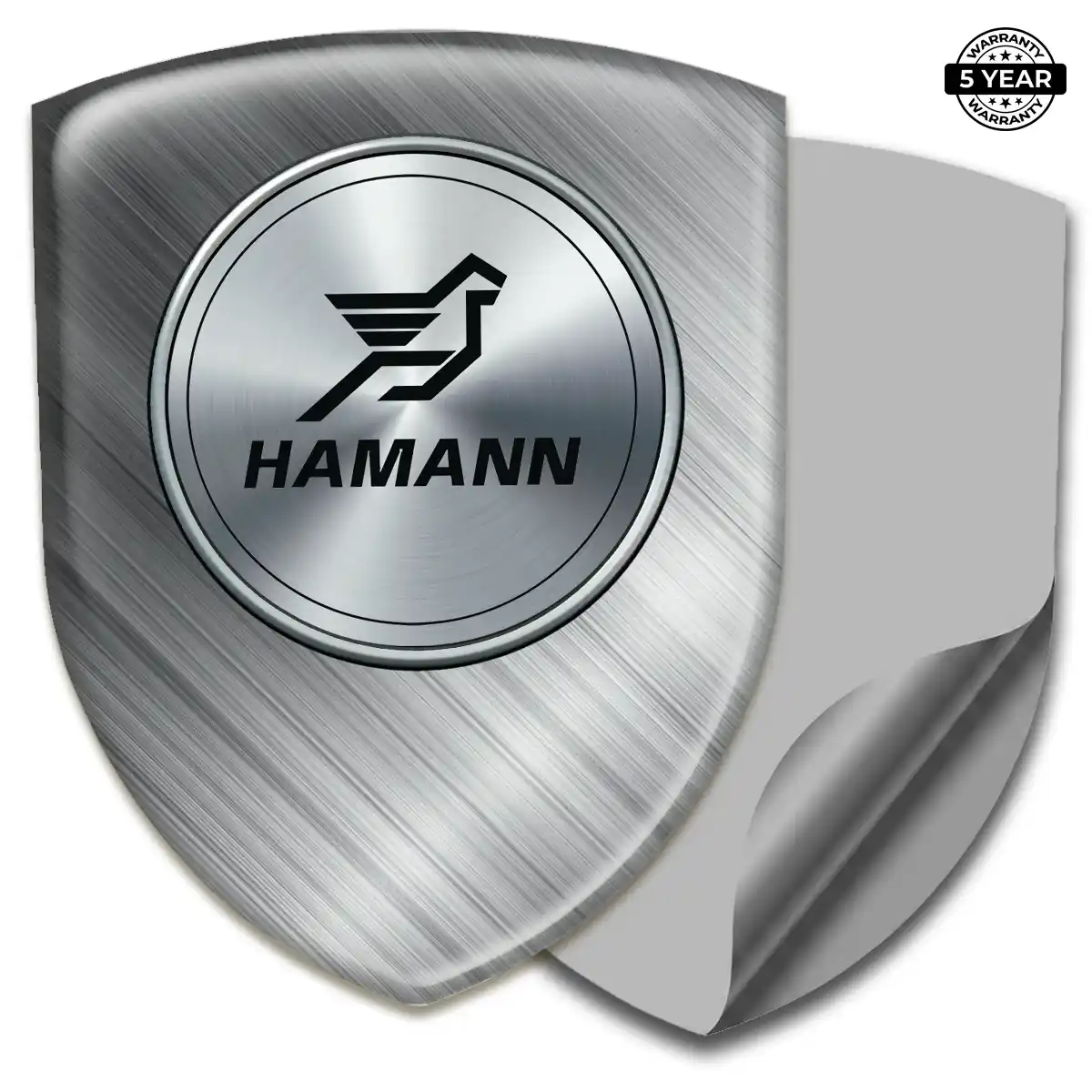 Hamman Car Badge Sticker Sleek Style