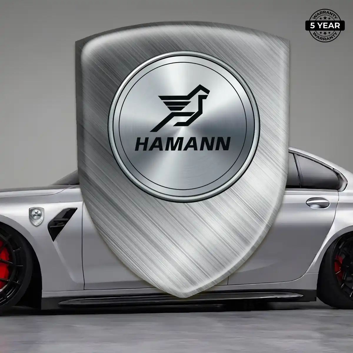 Hamman Car Badge Sticker Sleek Style