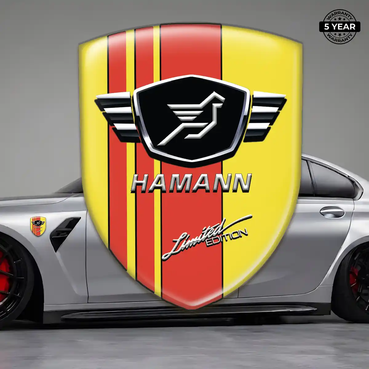 Hamman Car Emblem Decal Cabin Style