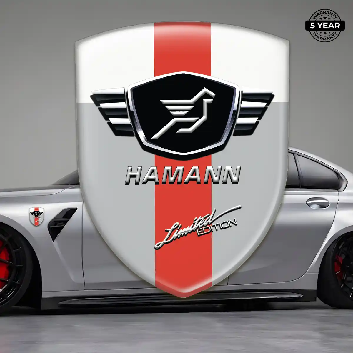 Hamman Car Emblem Decal Deluxe Edition