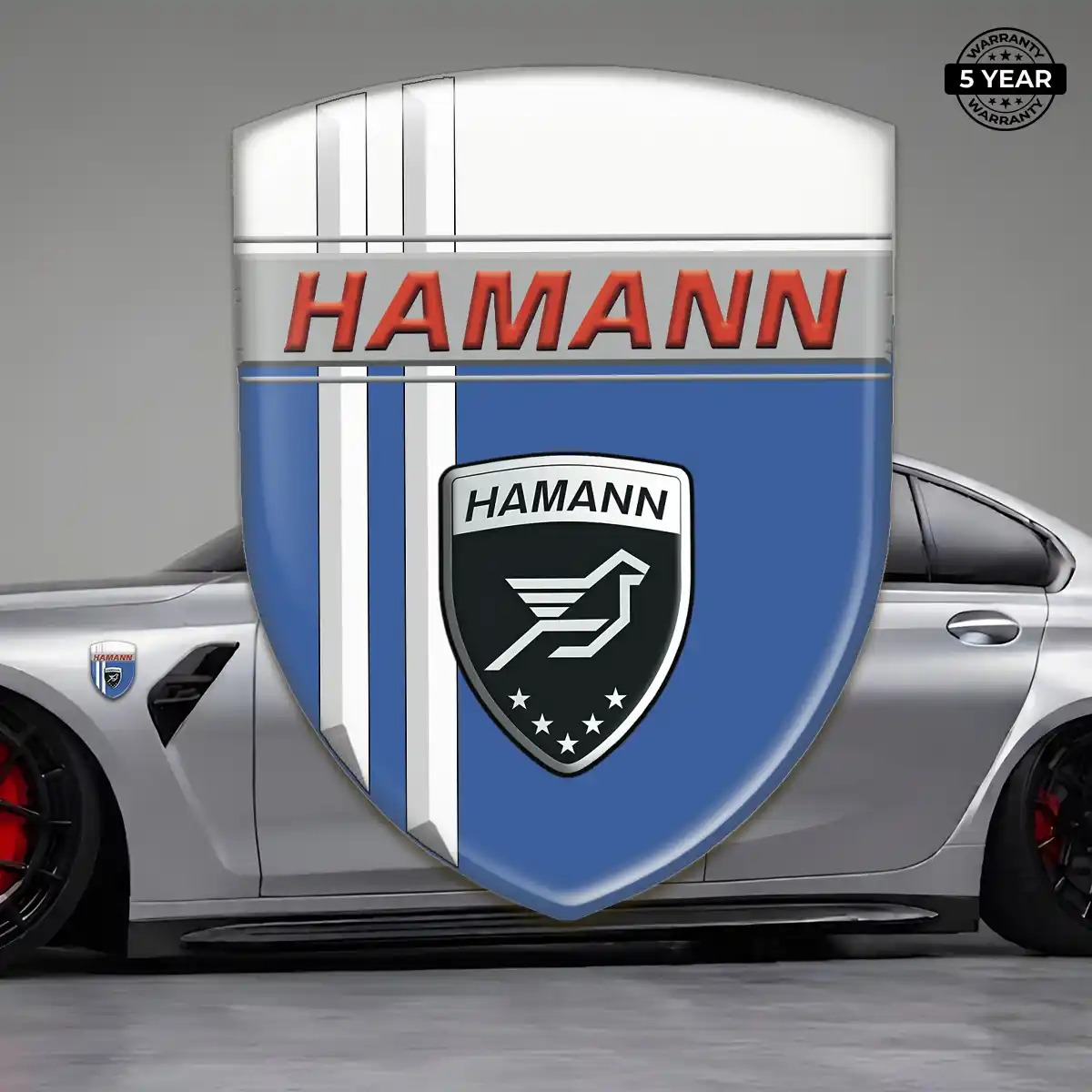 Hamman Car Emblem Decal Elite Finish