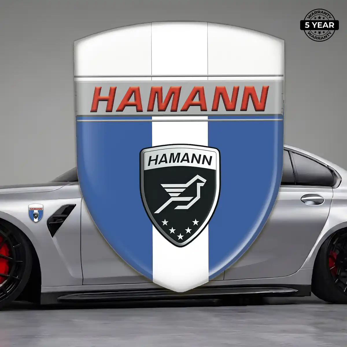Hamman Car Emblem Decal Interior Luxe