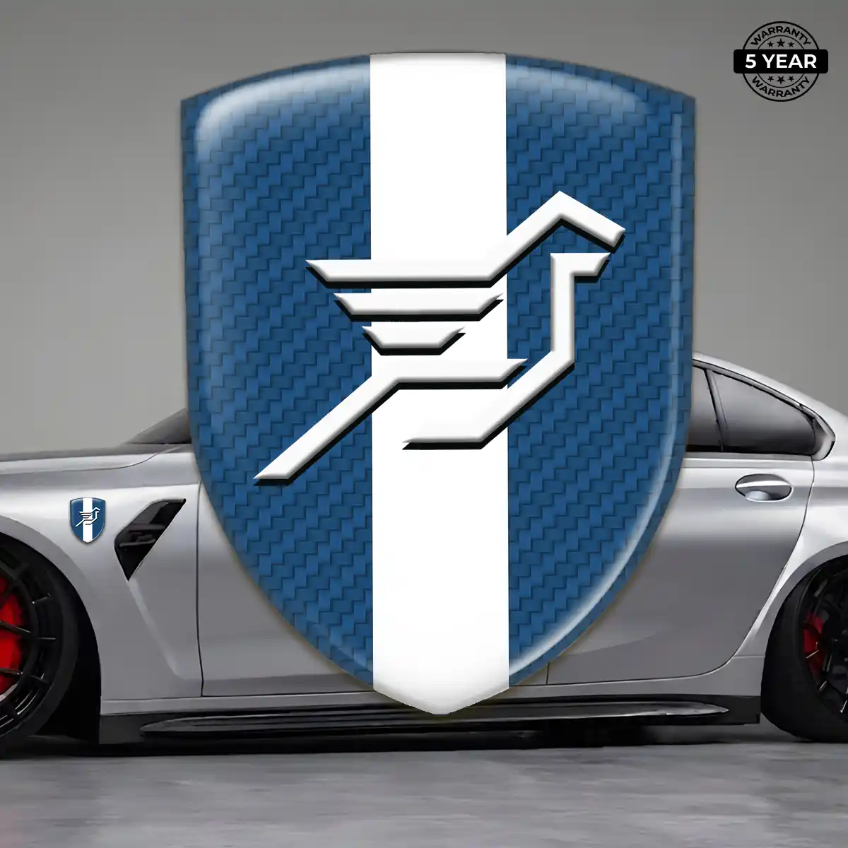 Hamman Car Emblem Decal Opulent Line
