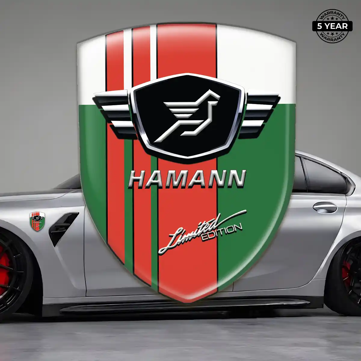 Hamman Car Emblem Decal Outer Style