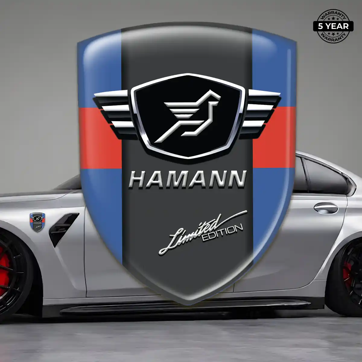 Hamman Car Emblem Decal Performance Style