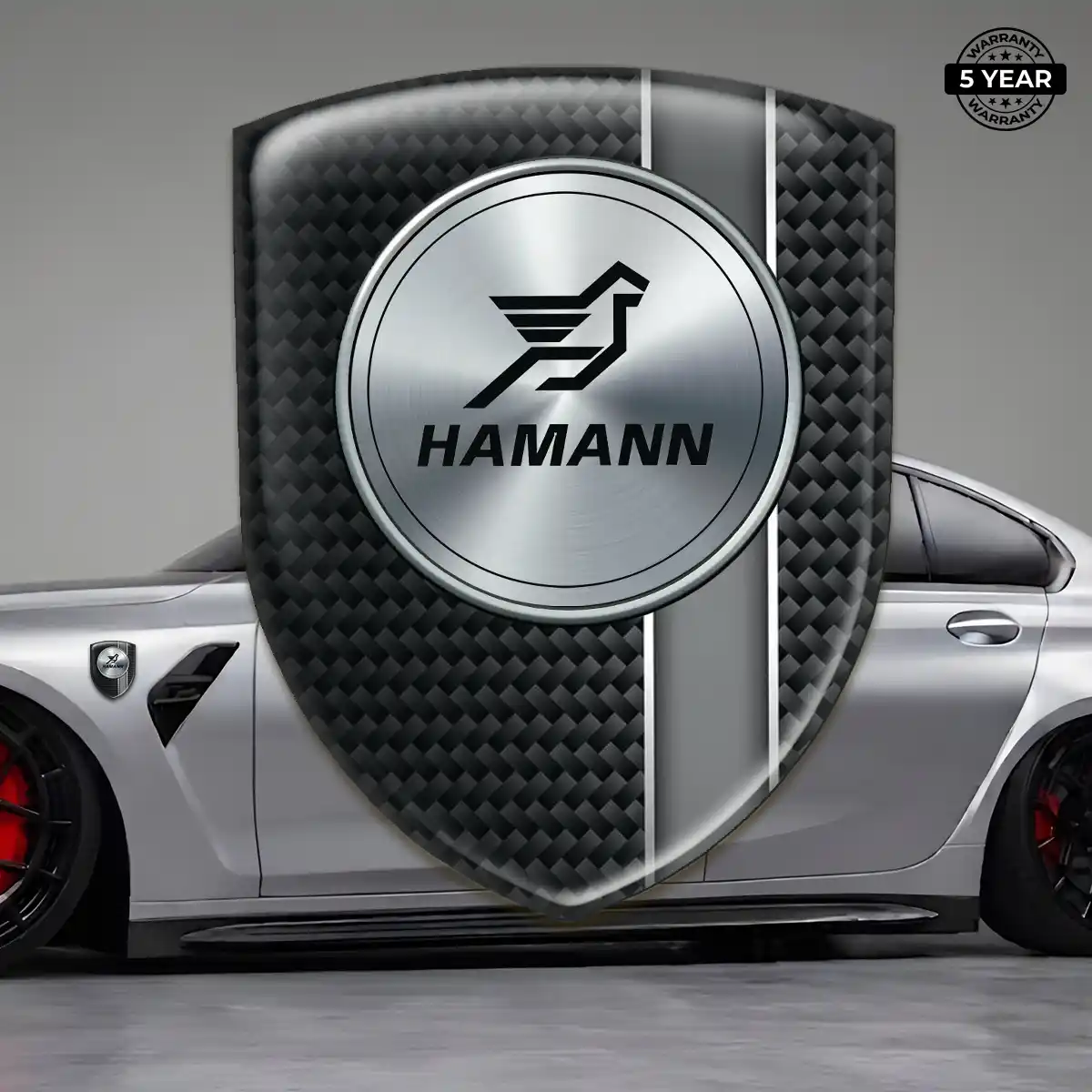 Hamman Car Emblem Decal Signature Grade
