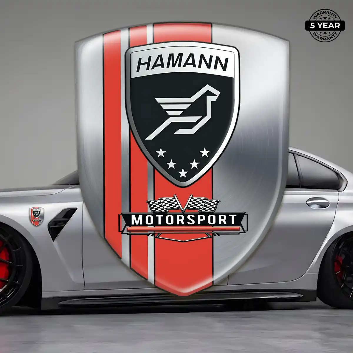 Hamman Car Emblem Overlay Cabin Style