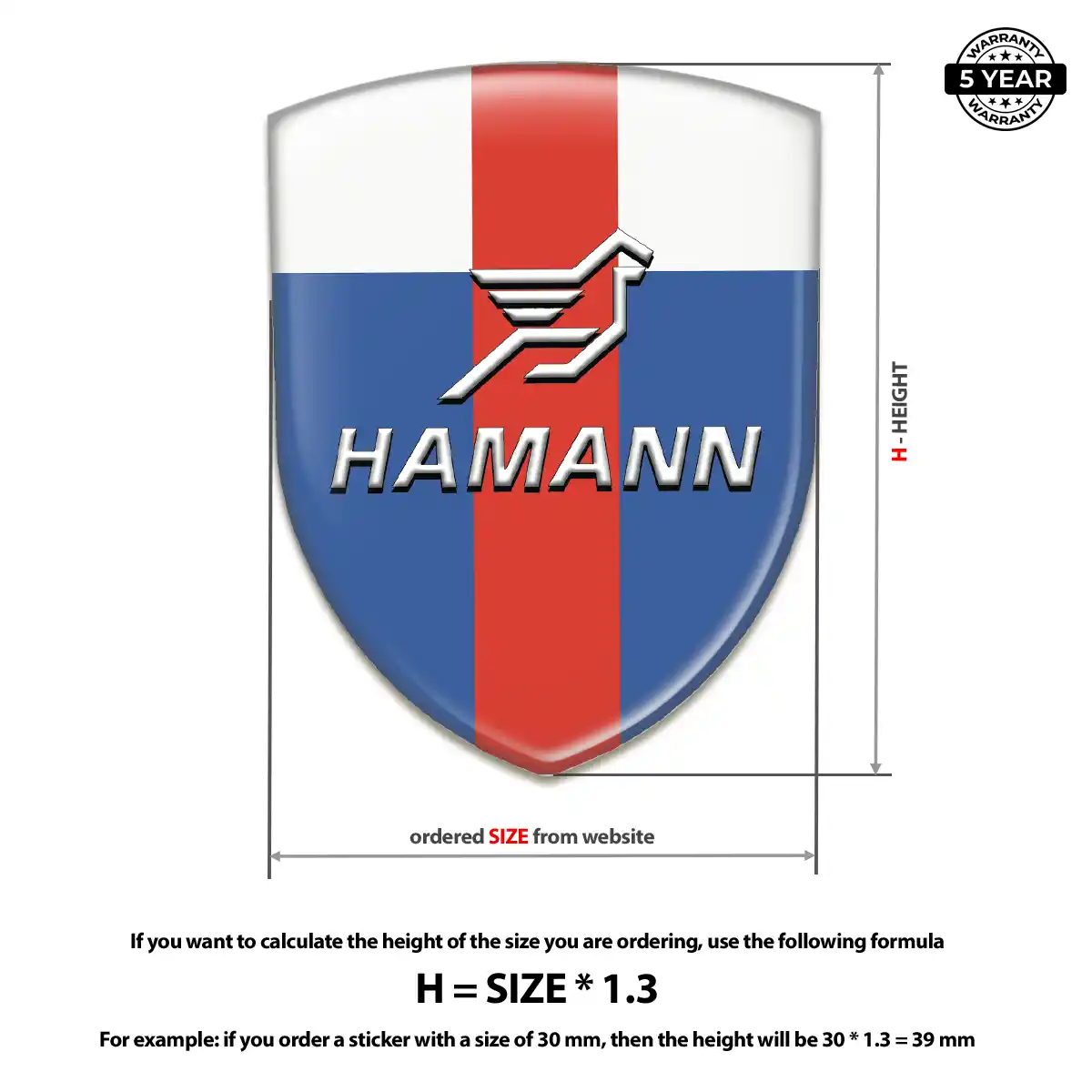 Hamman Car Emblem Overlay Deluxe Edition