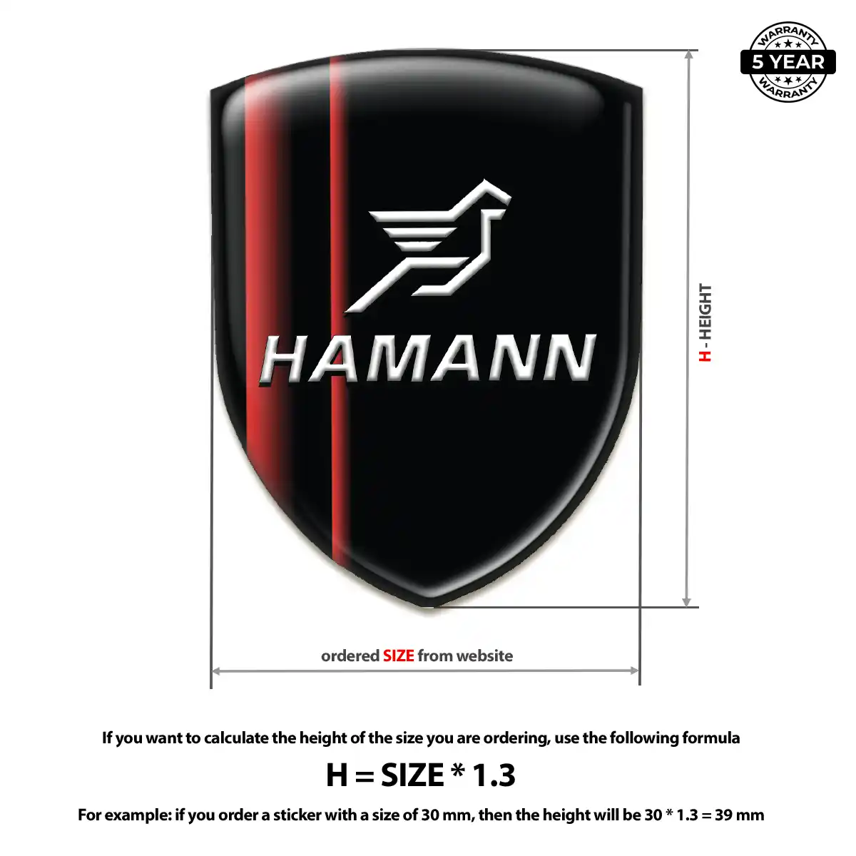 Hamman Car Emblem Overlay Elite Edition