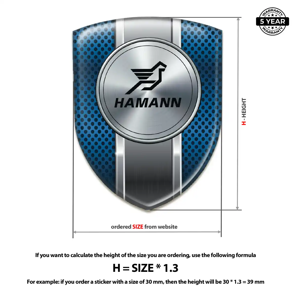 Hamman Car Emblem Overlay Exclusive Series