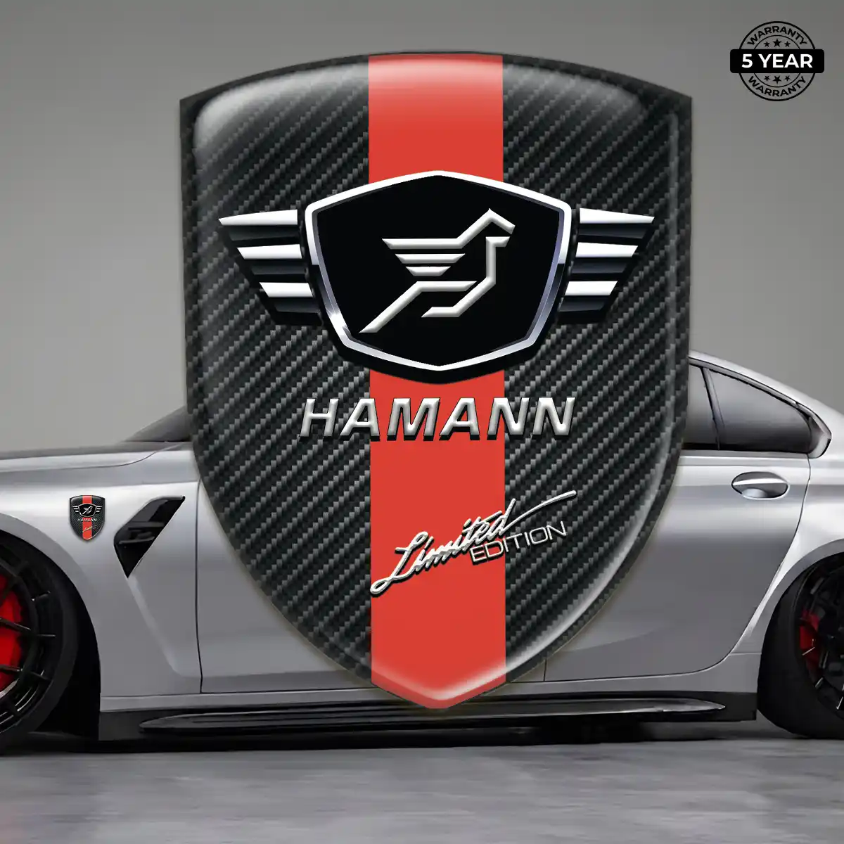 Hamman Car Emblem Overlay Interior Luxe