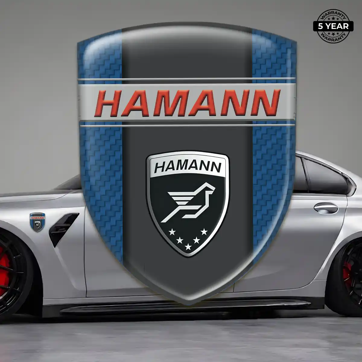 Hamman Car Emblem Overlay Opulent Line