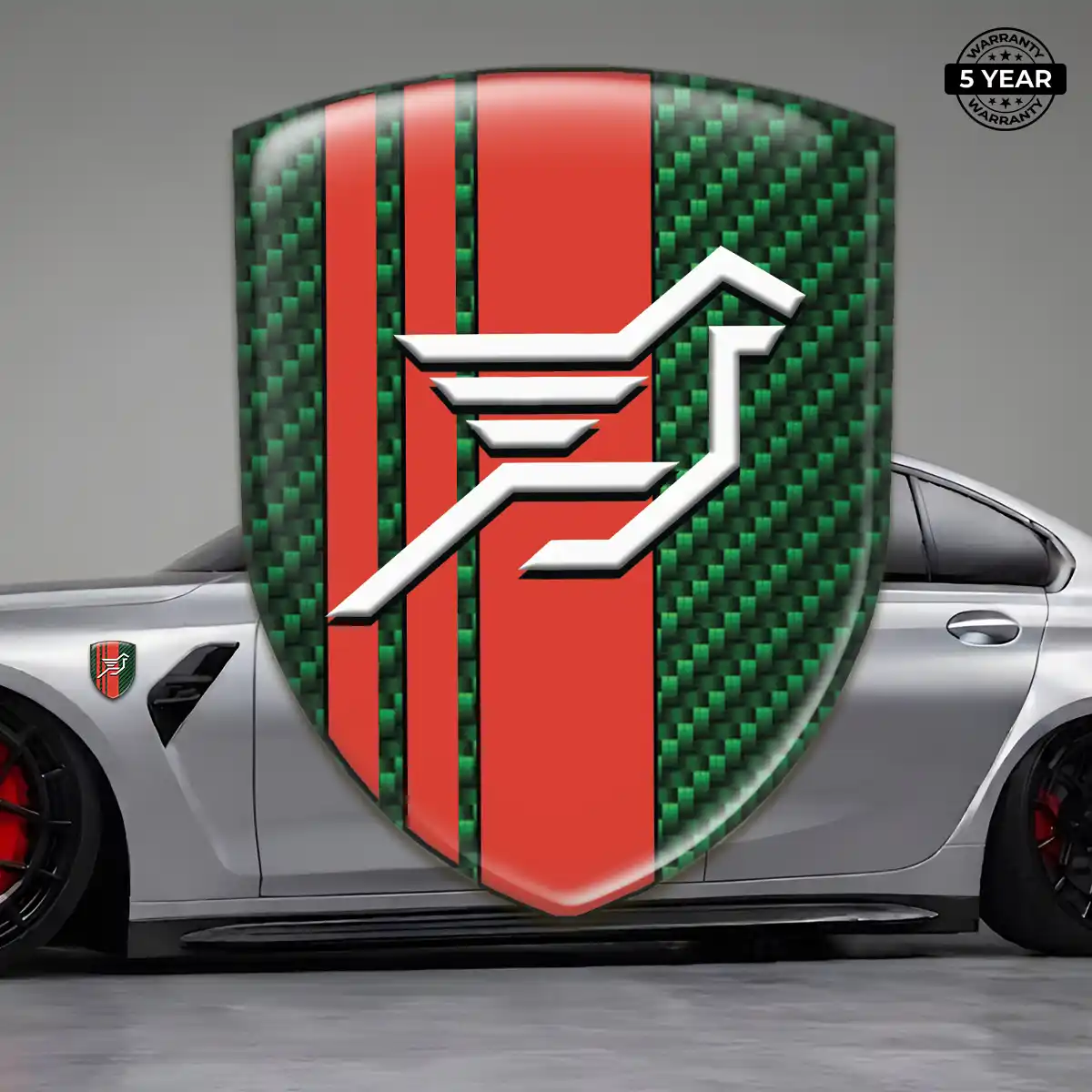Hamman Car Emblem Overlay Outer Style