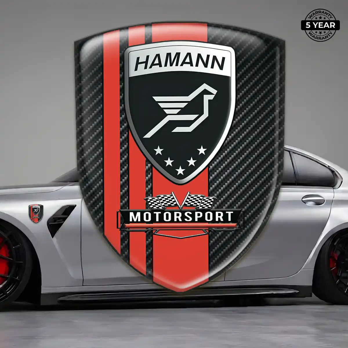 Hamman Car Emblem Overlay Prestige Line