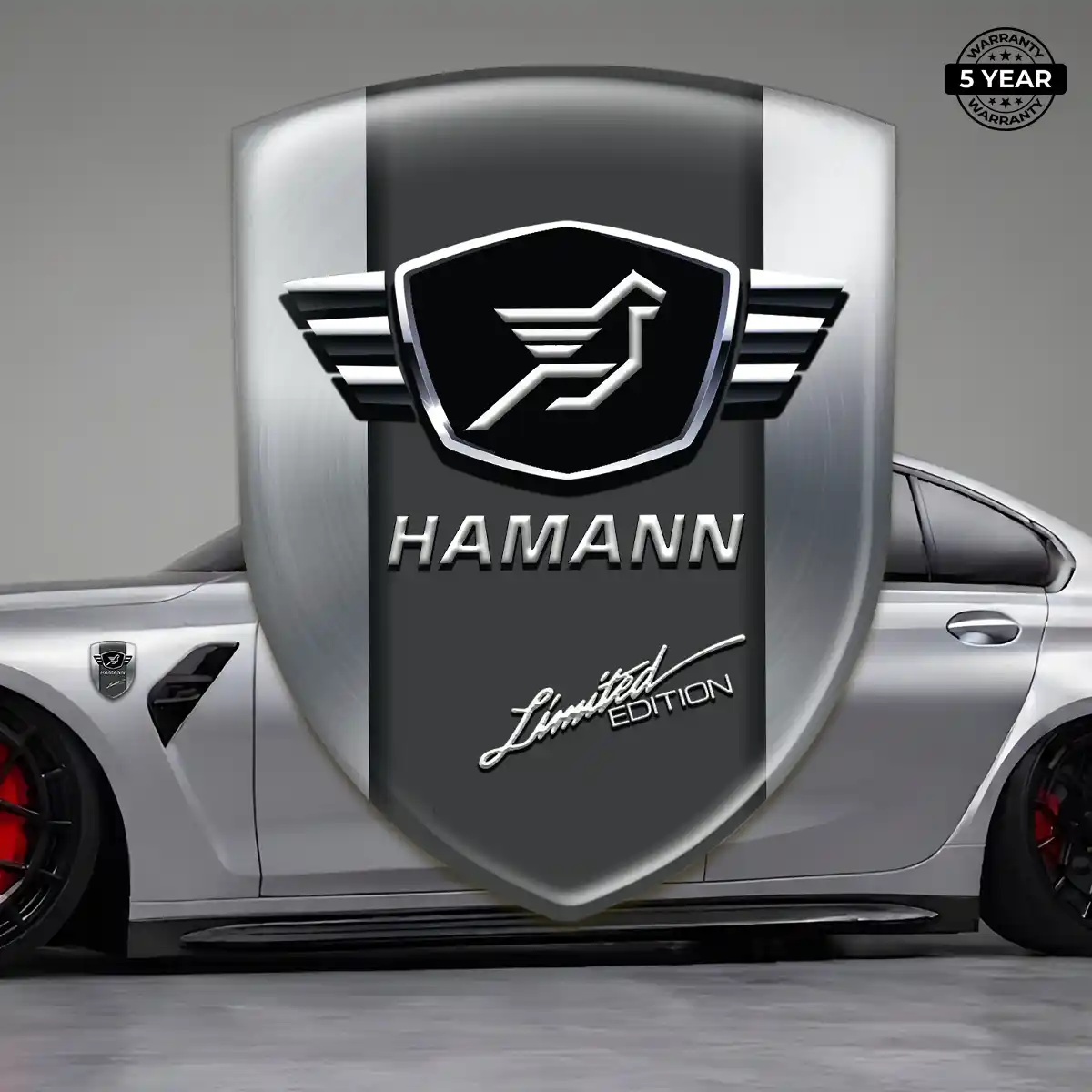 Hamman Car Emblem Overlay Resin Luxe