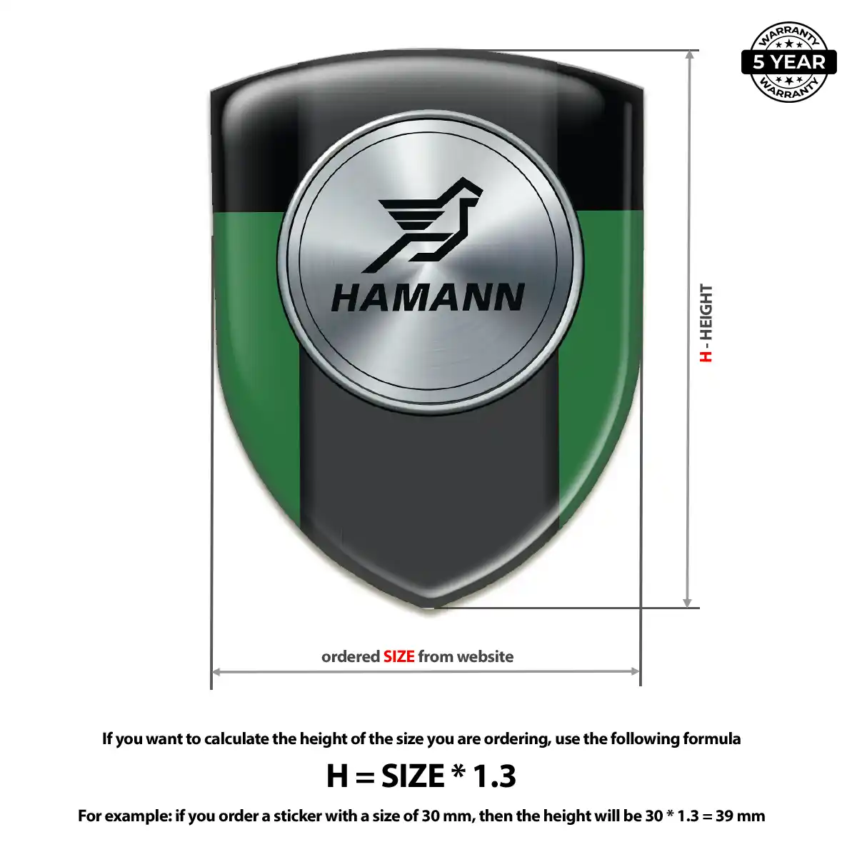 Hamman Car Emblem Overlay Street Tuning