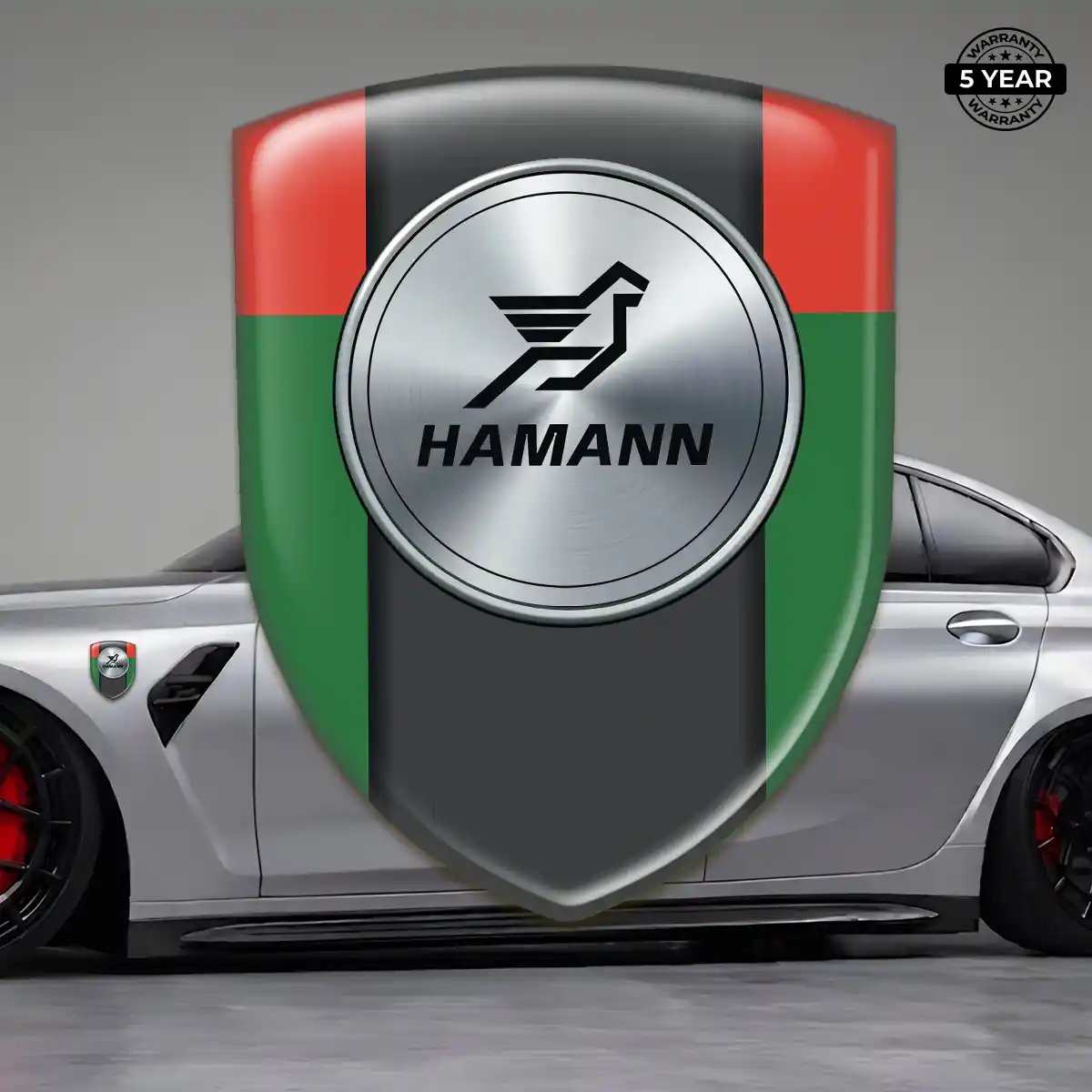 Hamman Car Emblem Sticker Cabin Style