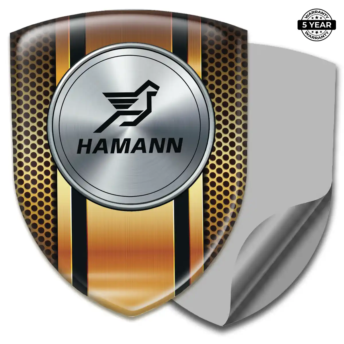 Hamman Car Emblem Sticker Deluxe Edition