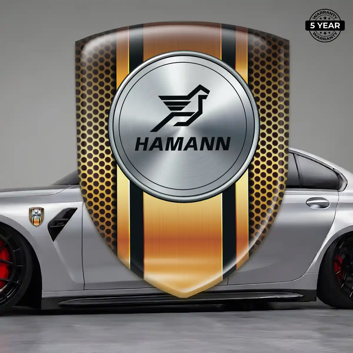 Hamman Car Emblem Sticker Deluxe Edition
